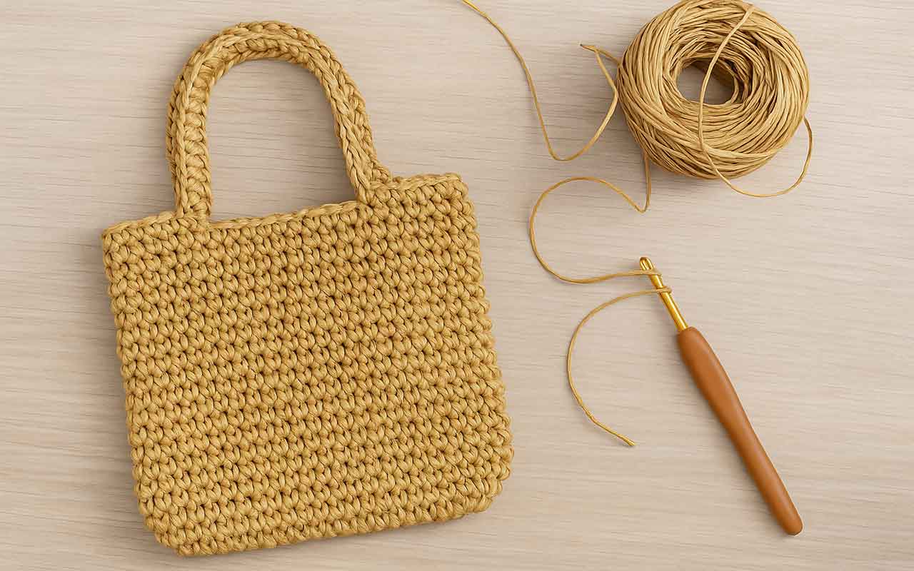 Apprendre à crocheter du raphia