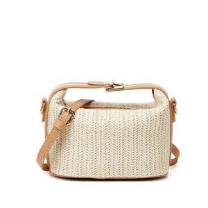 Petit sac raphia soirée classe