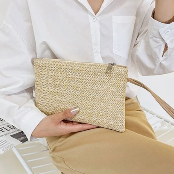 Pochette Raphia - Spécialiste sac raphia chic