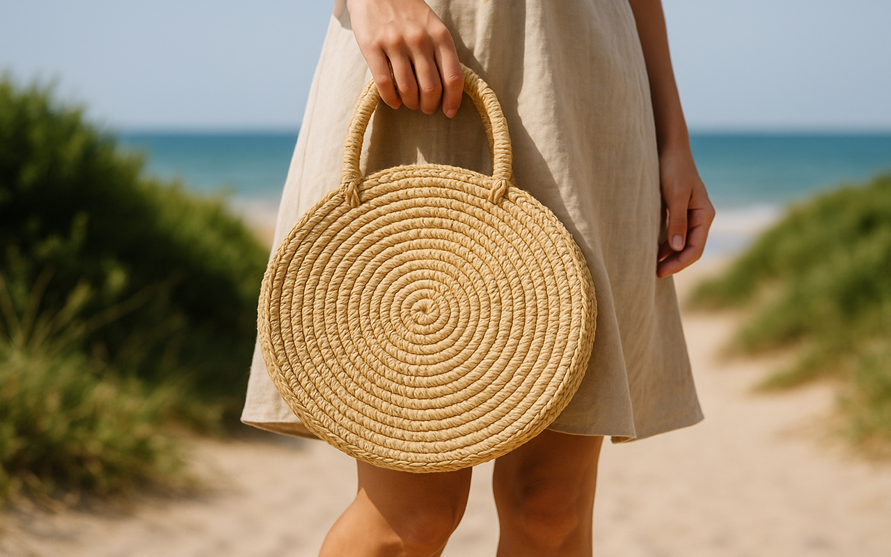 panier rond — bohème et irrésistible