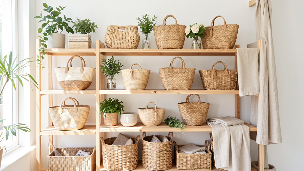 Sac en raphia de luxe : l’élégance naturelle à l’état pur
