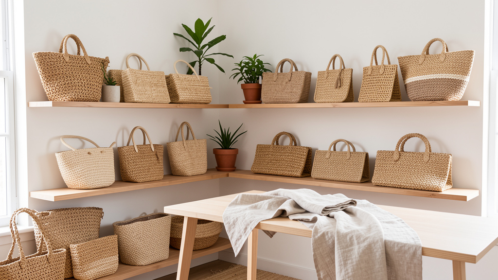 Spécialiste sac raphia eco style