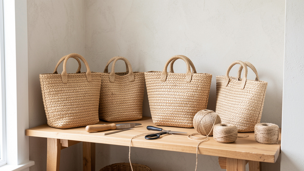 Spécialiste sac raphia eco style