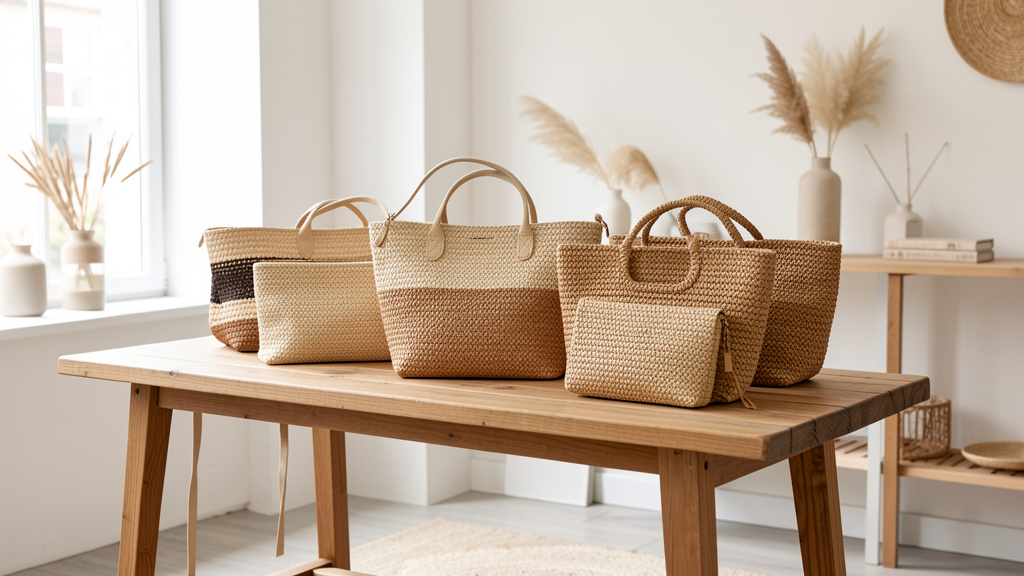 Spécialiste sac raphia eco style